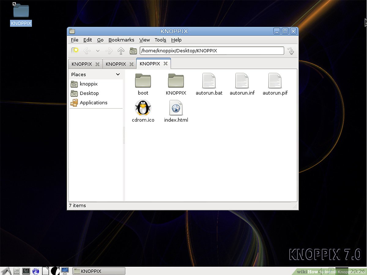 How to download knoppix